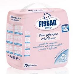 FISSAN TELI IGIENICI 60X60 CM 10 PEZZI - Farmadillo
