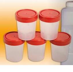 CONTENITORE URINA CURAMED CON TAPPO A VITE 120 ML - Farmadillo
