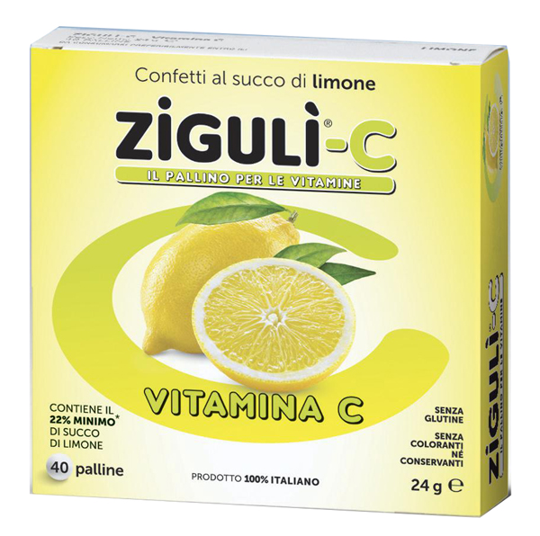 ZIGULI C LIMONE 40 CONFETTI 24 G - Farmadillo