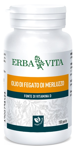 OLIO FEGATO MERLUZZO 100 PERLE 453 MG - Farmadillo