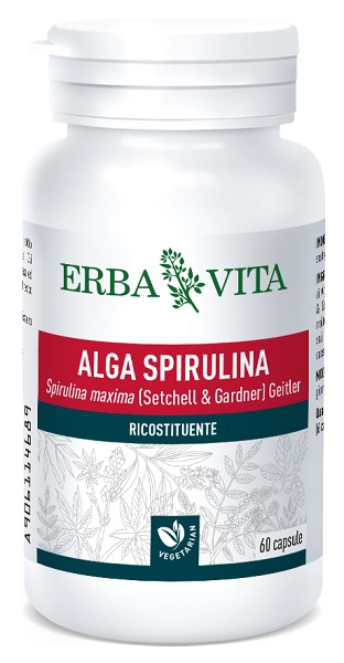 ALGA SPIRULINA 60 CAPSULE 450 MG - Farmadillo
