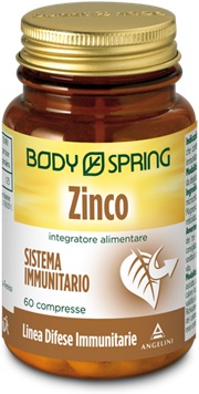 BODY SPRING ZINCO 60 COMPRESSE - Farmadillo