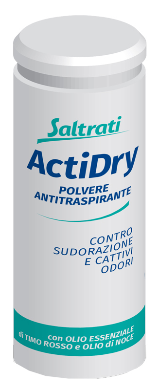 SALTRATI ACTIDRY POLVERE ANTITRASPIRANTE 75 G - Farmadillo