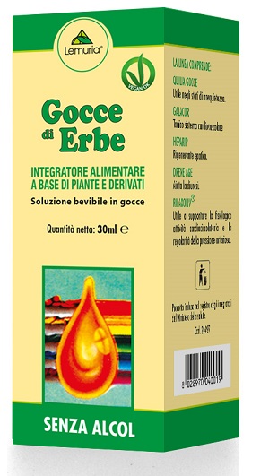 GOCCE DI ERBE 30 ML - Farmadillo
