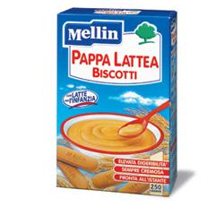 MELLIN PAPPA LATTE BISCOTTI 250 G NUOVO FORMATO - Farmadillo