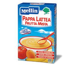 MELLIN PAPPA LATTE FRUTTA 250 G NUOVO FORMATO - Farmadillo