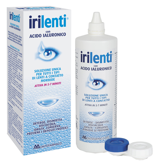 SOLUZIONE UNICA PER LENTI A CONTATTO IRILENTI 300ML - Farmadillo