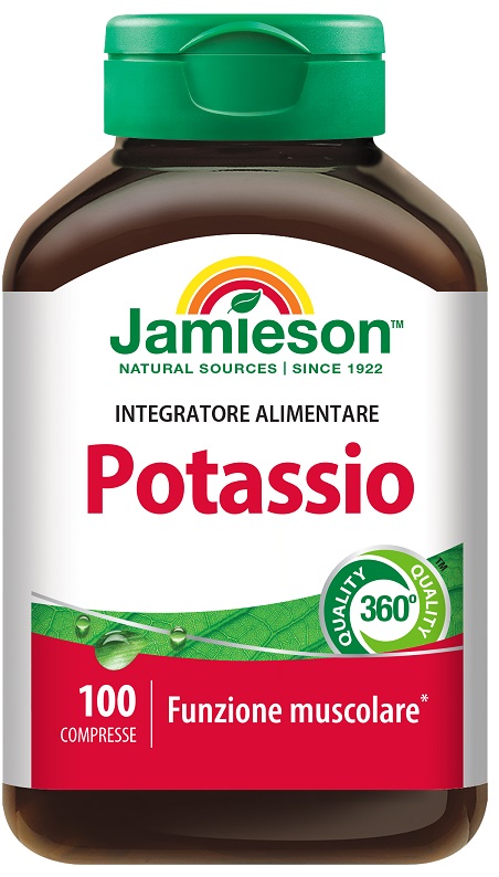JAMIESON POTASSIO 100 COMPRESSE - Farmadillo