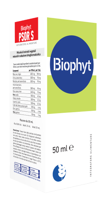 BIOPHYT PSOR S 50 ML SOLUZIONE IDROALCOLICA - Farmadillo