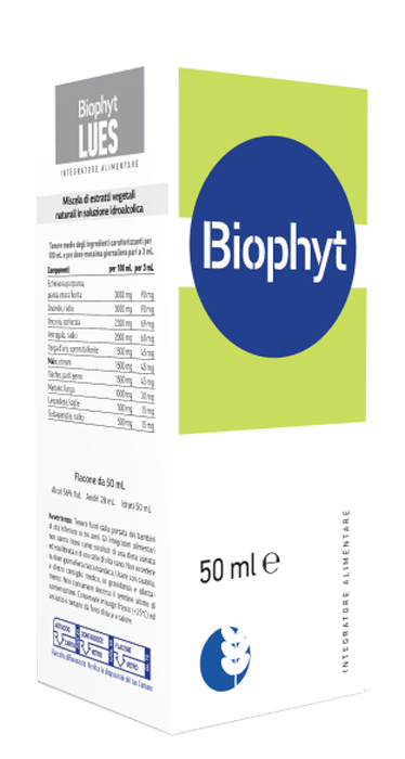 BIOPHYT LUES 50 ML SOLUZIONE IDROALCOLICA - Farmadillo