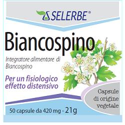 BIANCOSPINO ESTRATTO SECCO TITOLATO 50 CAPSULE - Farmadillo