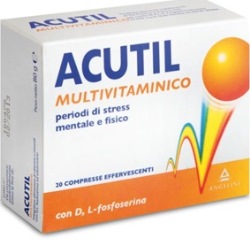 ACUTIL MULTIVITAMINICO 20 COMPRESSE EFFERVESCENTE - Farmadillo