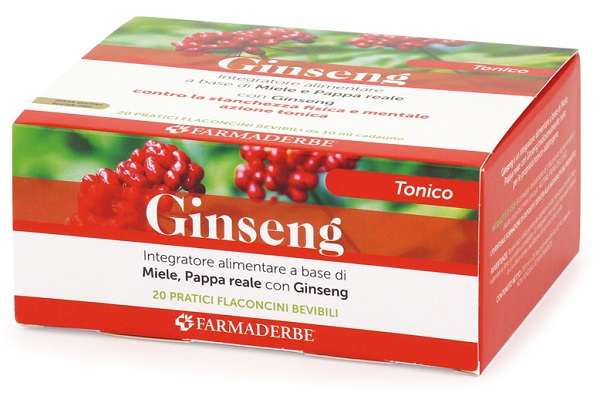 FIALE GINSENG 20 FLACONCINI 10 ML - Farmadillo
