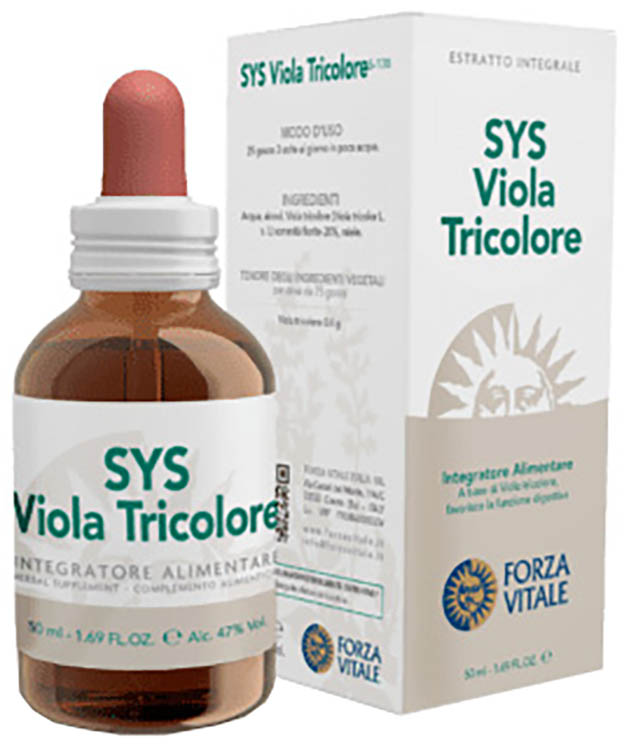 SYS VIOLA TRICOLORE GOCCE 50 ML - Farmadillo