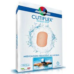 MEDICAZIONE AUTOADESIVA TRASPARENTE IMPERMEABILE MASTER-AID CUTIFLEXMED 10X6 CM 5 PEZZI - Farmadillo