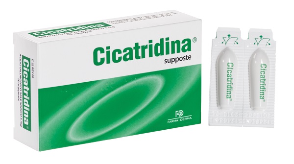 CICATRIDINA SUPPOSTE 10 PEZZI - Farmadillo