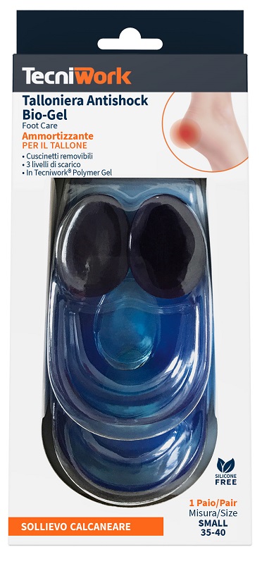 BIOGEL TALLONIERA GEL CON FORO SMALL 1 PEZZO - Farmadillo