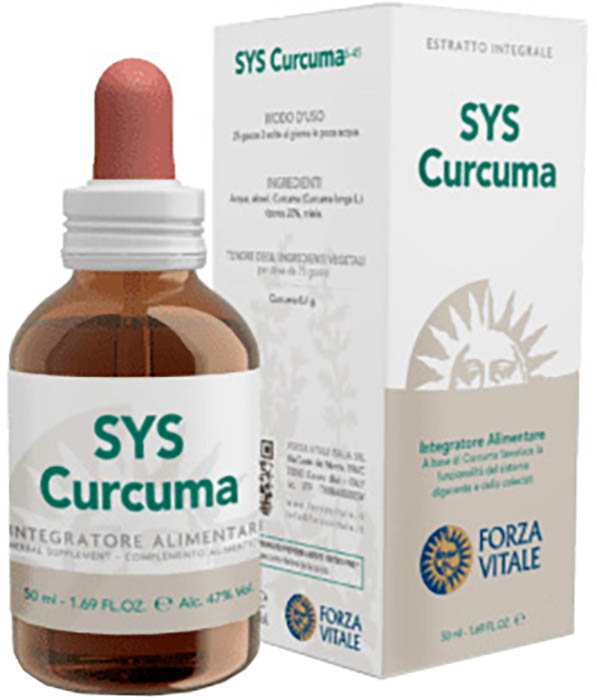 SYS CURCUMA GOCCE 50 ML - Farmadillo