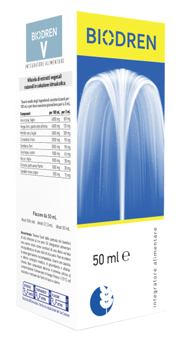 BIODREN V 50 ML SOLUZIONE IDROALCOLICA - Farmadillo