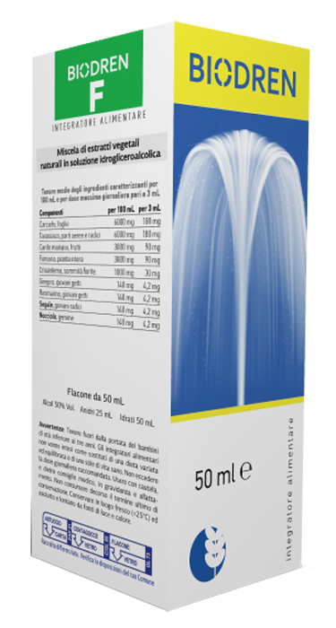 BIODREN F 50 ML SOLUZIONE IDROALCOLICA - Farmadillo