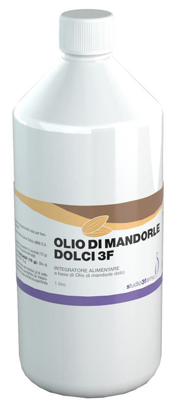 OLIO MANDORLE DOLCI 3F 1L - Farmadillo