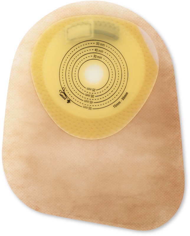 SACCA PER COLOSTOMIA CON BARRIERA PROTETTIVA IDROCOLLOIDALE AUTOPORTANTE OPACA MODERMA FLEX C 15/55 MM 30 PEZZI + 30 COPRIFILTRO - Farmadillo