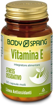 BODY SPRING VITAMINA E 50 CAPSULE - Farmadillo