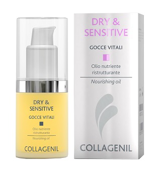 COLLAGENIL DRY & SENSITIVE GOCCE VITALI 30 ML - Farmadillo