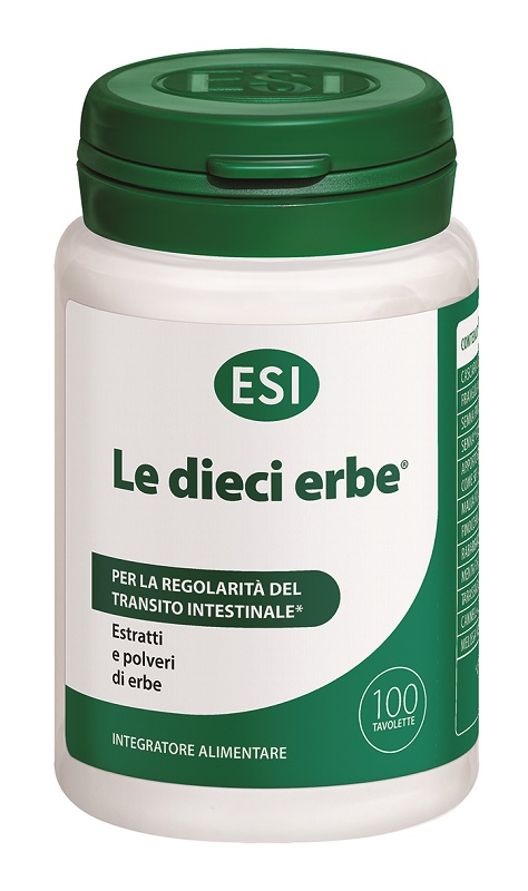 ESI LE DIECI ERBE 100 TAVOLETTE - Farmadillo