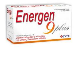 ENERGEN 9 PLUS 10 FLACONCINI 10 ML - Farmadillo