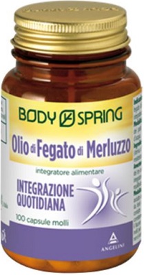 BODY SPRING OLIO MERLUZZO 100 CAPSULE - Farmadillo
