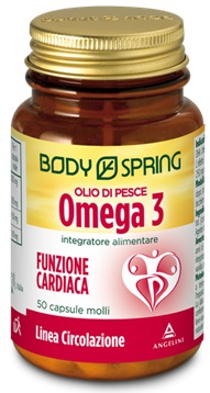 BODY SPRING OLIO DI PESCE OMEGA 3 50 CAPSULE - Farmadillo
