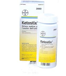 STRISCE MISURAZIONE CHETONURIA KETOSTIX 50 PEZZI - Farmadillo
