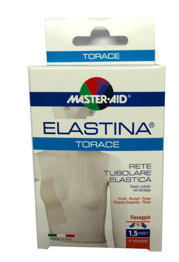 RETE TUBOLARE ELASTICA IPOALLERGENICA MASTER-AID ELASTINA TORACE 5 MT IN TENSIONE CALIBRO 8 CM - Farmadillo