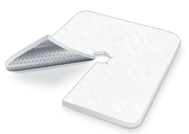 MEDICAZIONE TRACHEOSTOMIA METALLINE STERILE 8X9CM 50 PEZZI - Farmadillo