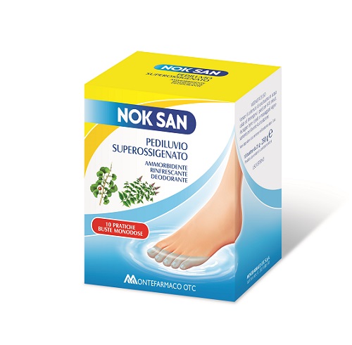 NOK SAN PEDILUVIO SUPEROSSIGENATO 25 G - Farmadillo