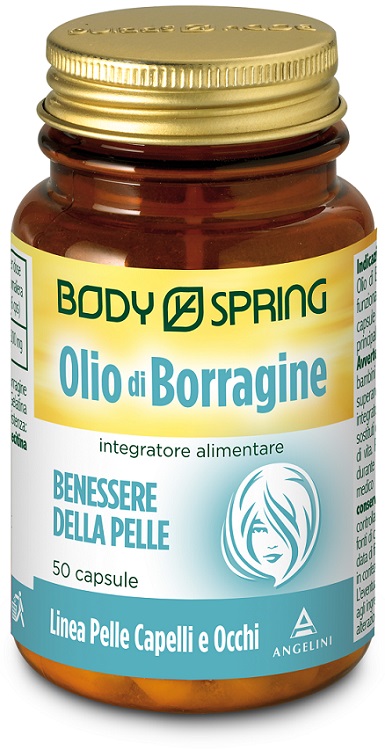 BODY SPRING OLIO DI BORRAGINE 50 CAPSULE MOLLI - Farmadillo