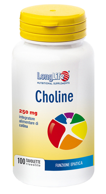 LONGLIFE CHOLINE 100 TAVOLETTE RIVESTITE - Farmadillo