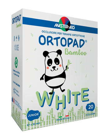CEROTTO OCULARE PER ORTOTTICA ORTOPAD BIANCO JUNIOR 20 PEZZI - Farmadillo