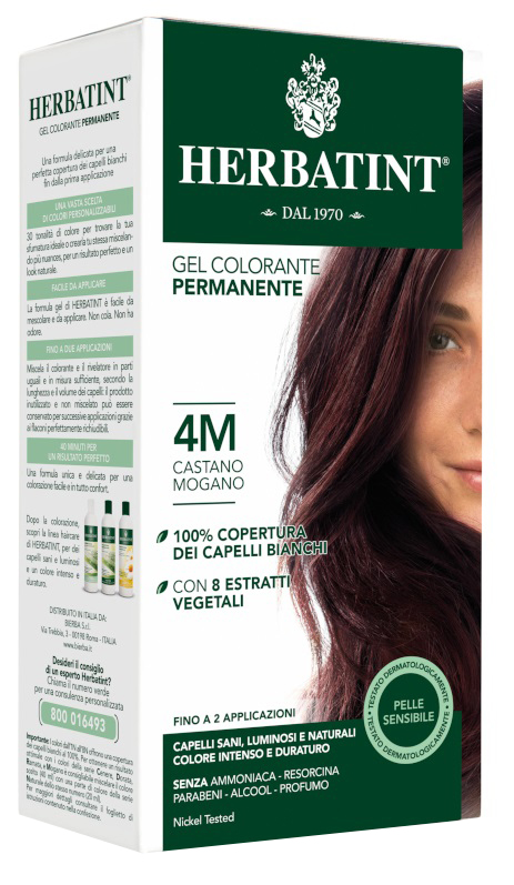 HERBATINT 4M CASTANO MOGANO 150 ML - Farmadillo