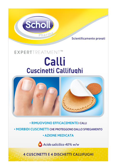 CEROTTO CALLIFUGO CALLI DURI 4 CEROTTI + 4 DISCHETTI - Farmadillo