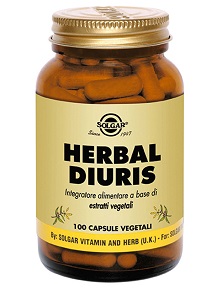 HERBAL DIURIS 100 CAPSULE VEGETALI - Farmadillo