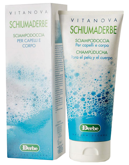 SCHIUMADERBE SCIAMPODOCCIA PER CAPELLI E CORPO 200 ML - Farmadillo