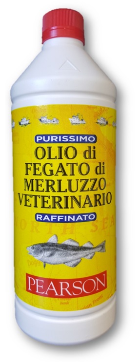 OLIO FEGATO MERLUZZO PURISSIMO 1 LITRO - Farmadillo