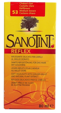 SANOTINT REFLEX CASTANO CHIARO 80 ML - Farmadillo