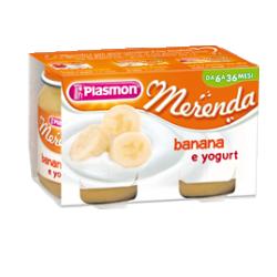 PLASMON OMOGENEIZZATO YOGURT BANANA 120 G X 2 PEZZI - Farmadillo