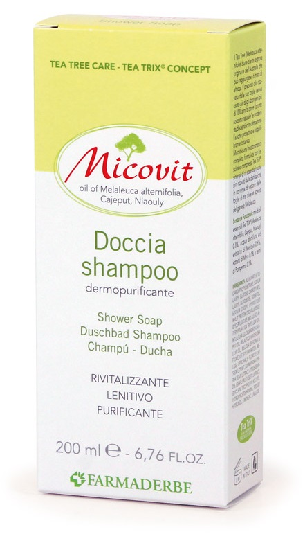 MICOVIT DOCCIA SHAMPOO 200 ML - Farmadillo
