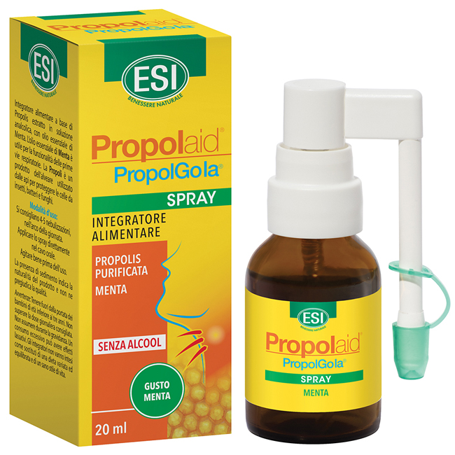 ESI PROPOLAID SPRAY GOLA ANALCOLICO MENTA 20 ML - Farmadillo