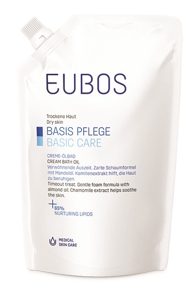 EUBOS OLIO BAGNO RICARICA 400 ML - Farmadillo