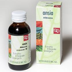 ALBIZZIA ANSIA ESTRATTO INTEGRALE SINERGICO 60 ML PREPARATO 18 - Farmadillo